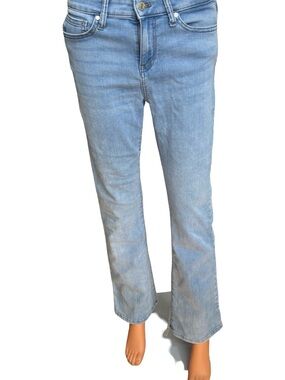 Vintage Guess Light Blue Women's midrise Bootcut Jeans